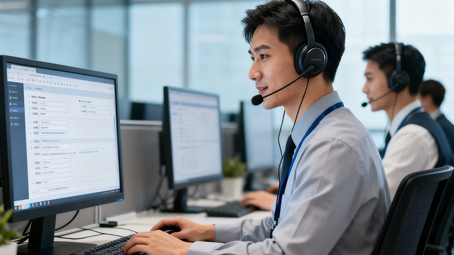 售后团队工作场景